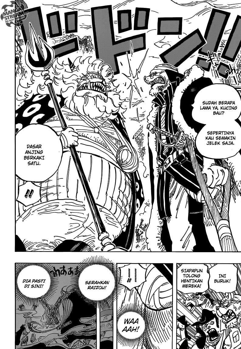 One Piece Chapter 816 Gambar 9