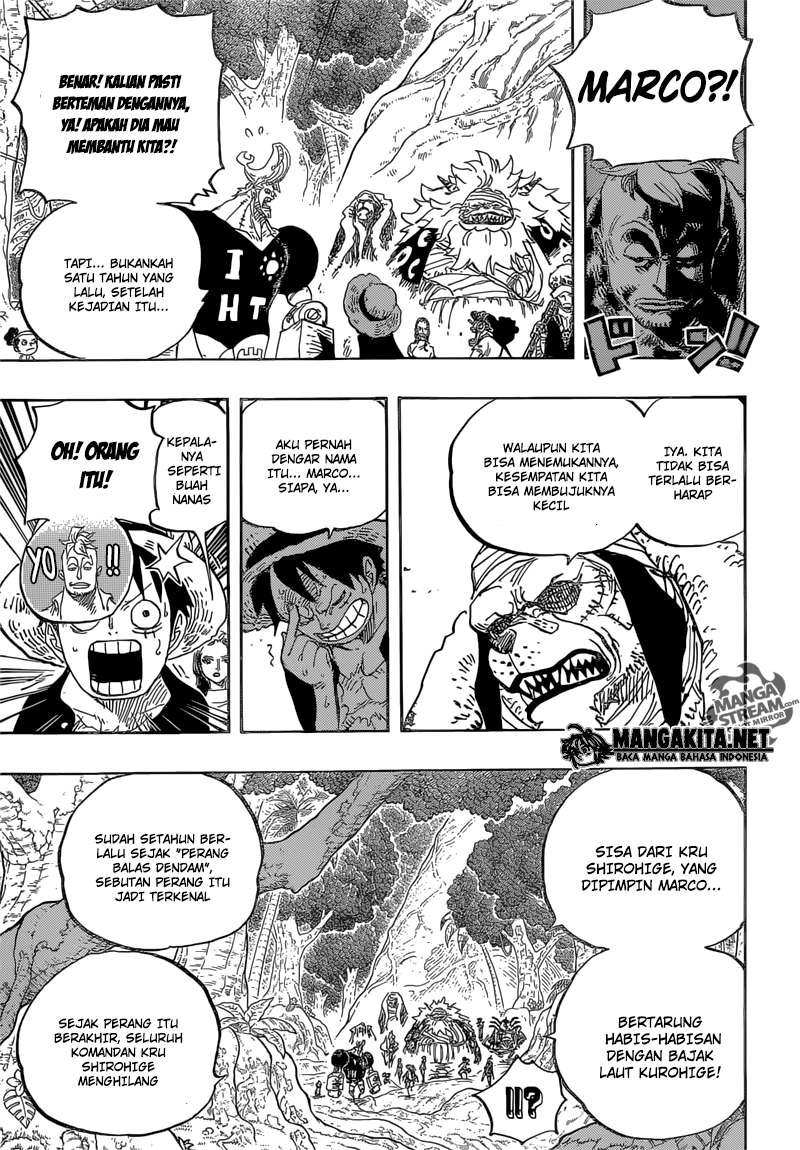 One Piece Chapter 820 Gambar 14