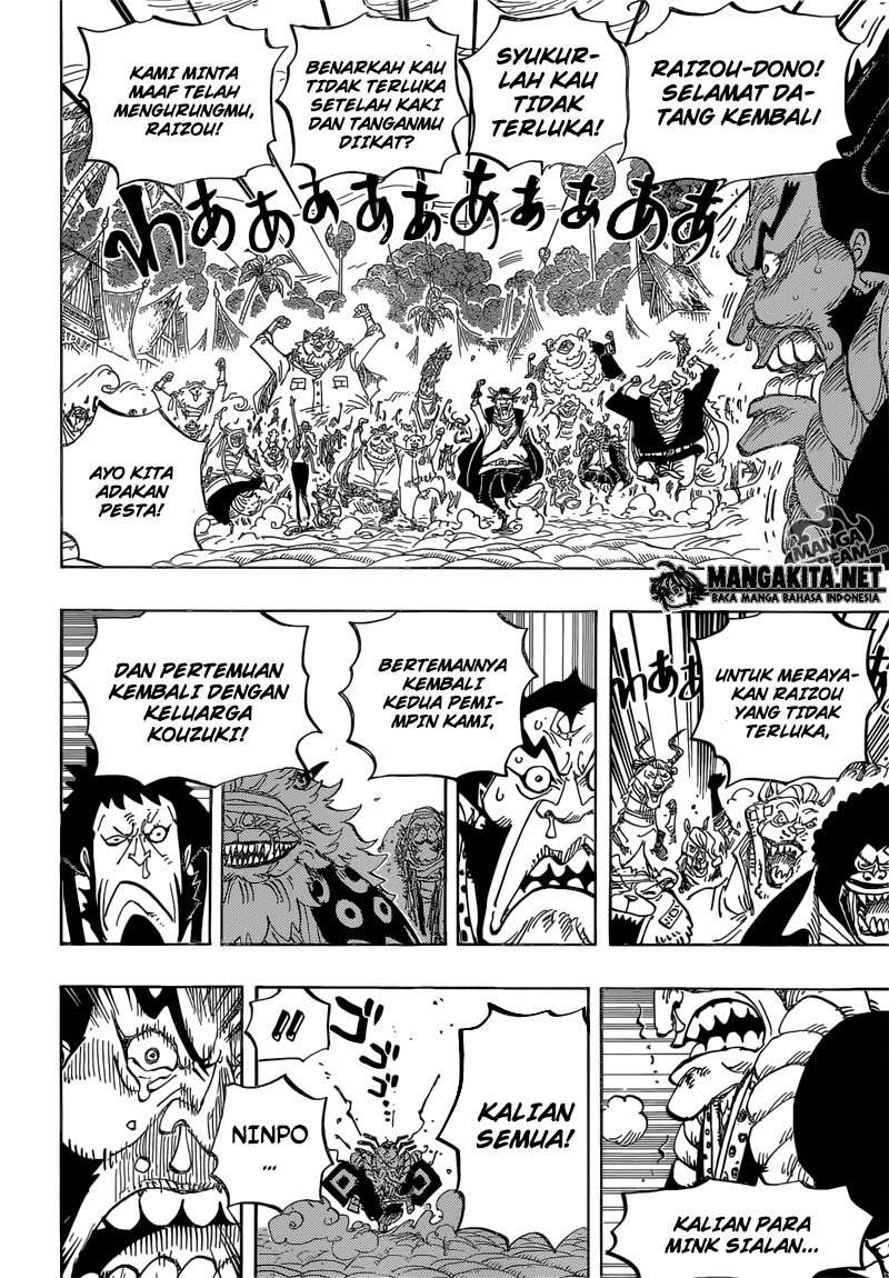 One Piece Chapter 820 Gambar 17