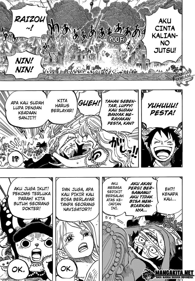 One Piece Chapter 820 Gambar 18