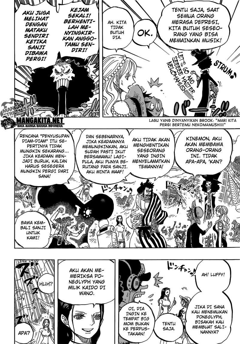 One Piece Chapter 820 Gambar 19