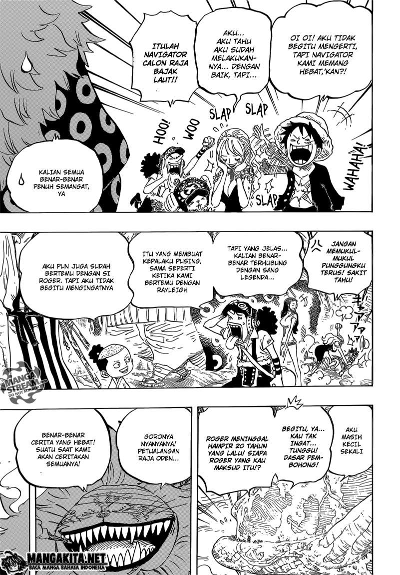 One Piece Chapter 820 Gambar 12
