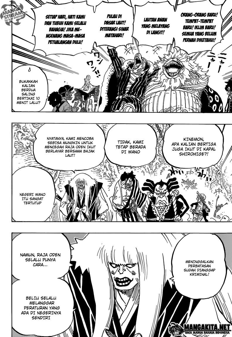 One Piece Chapter 820 Gambar 7