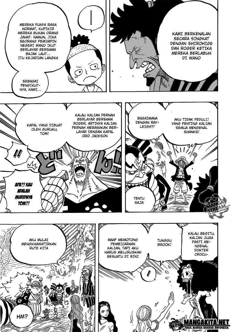 One Piece Chapter 820 Gambar 8