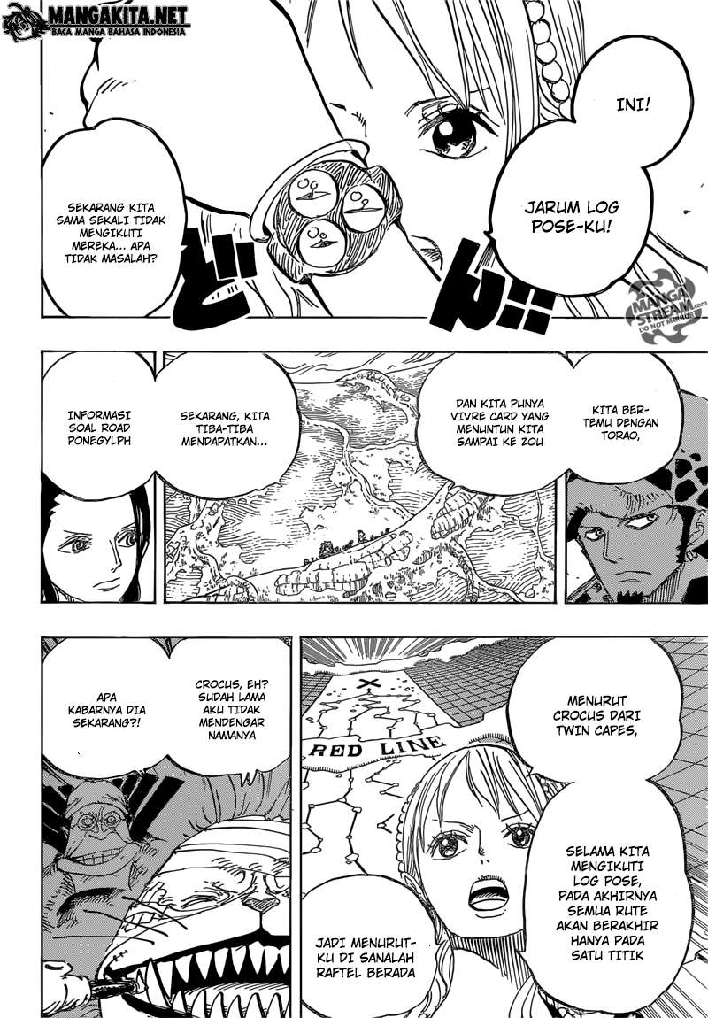 One Piece Chapter 820 Gambar 9
