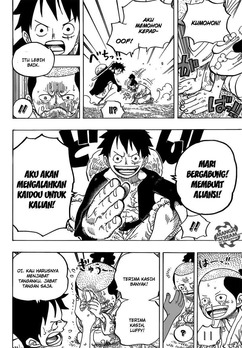 One Piece Chapter 819 Gambar 16