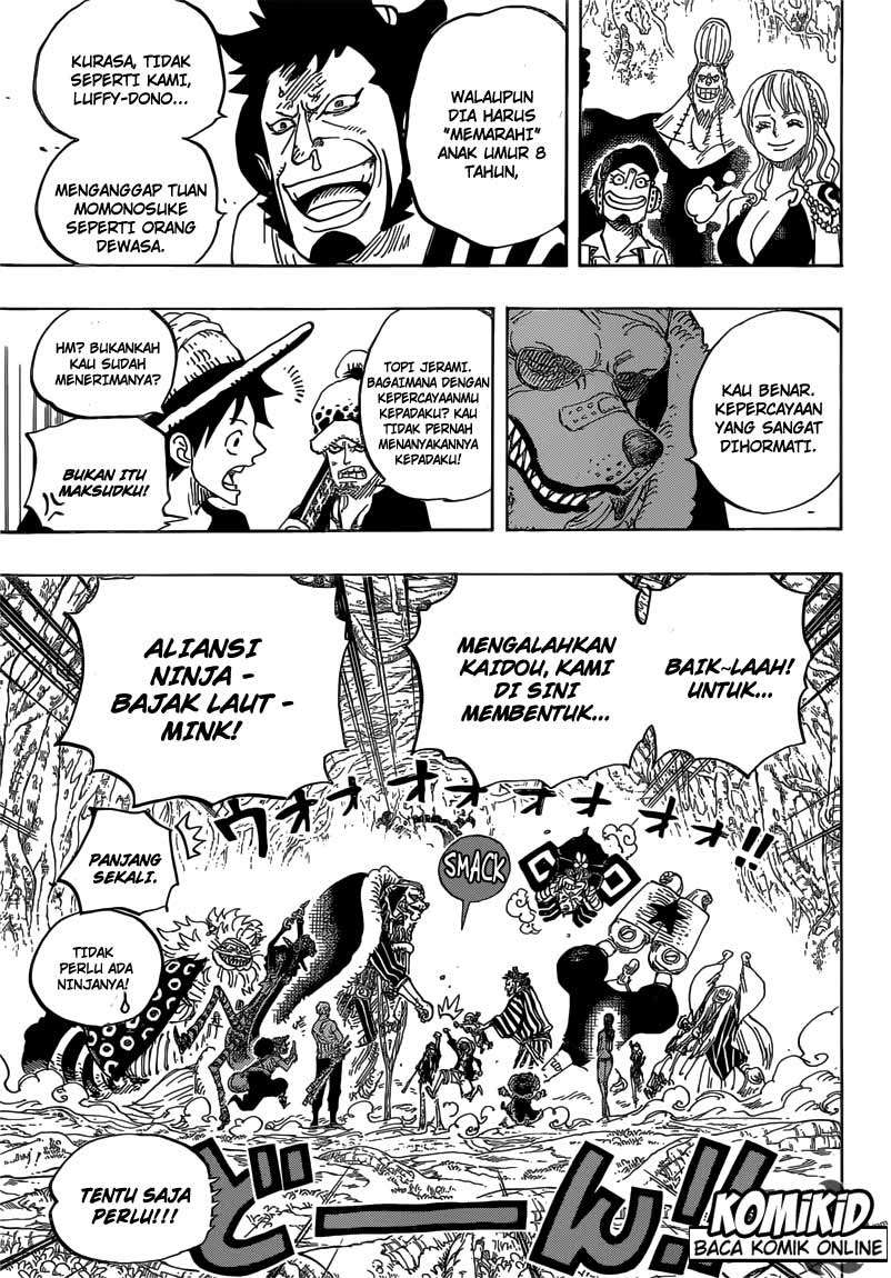 One Piece Chapter 819 Gambar 17