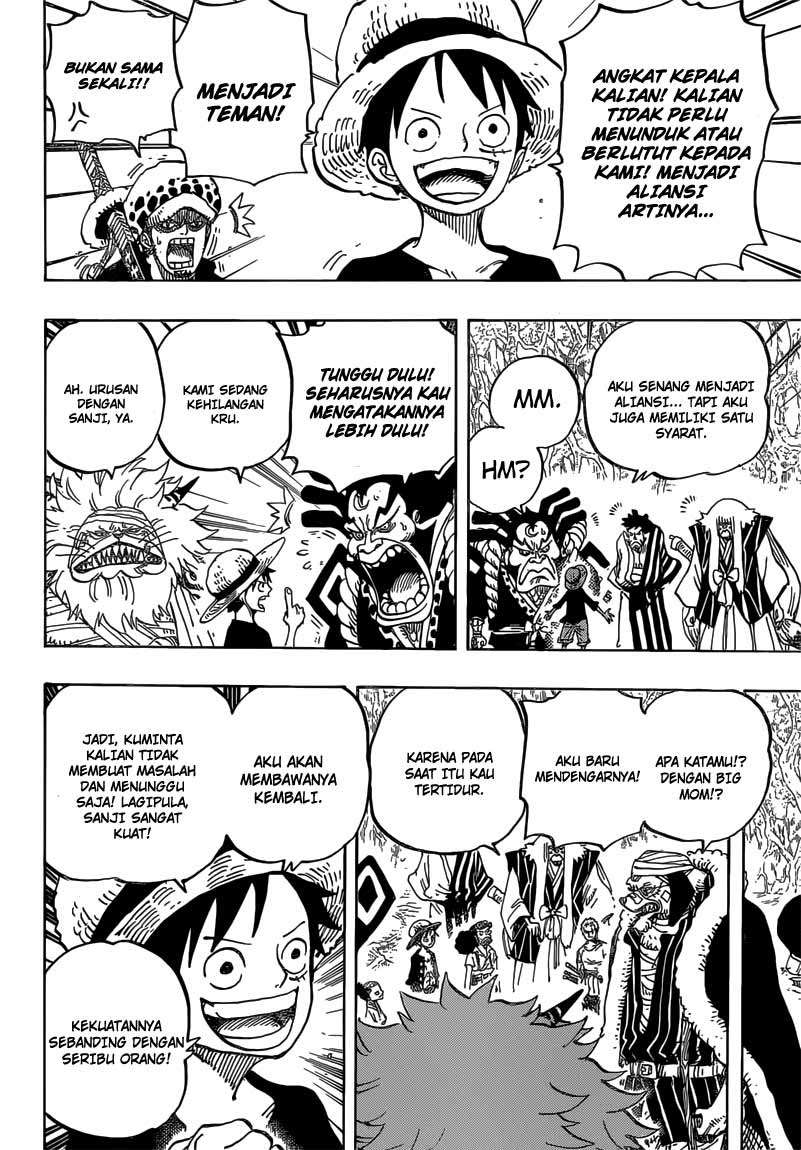 One Piece Chapter 819 Gambar 18