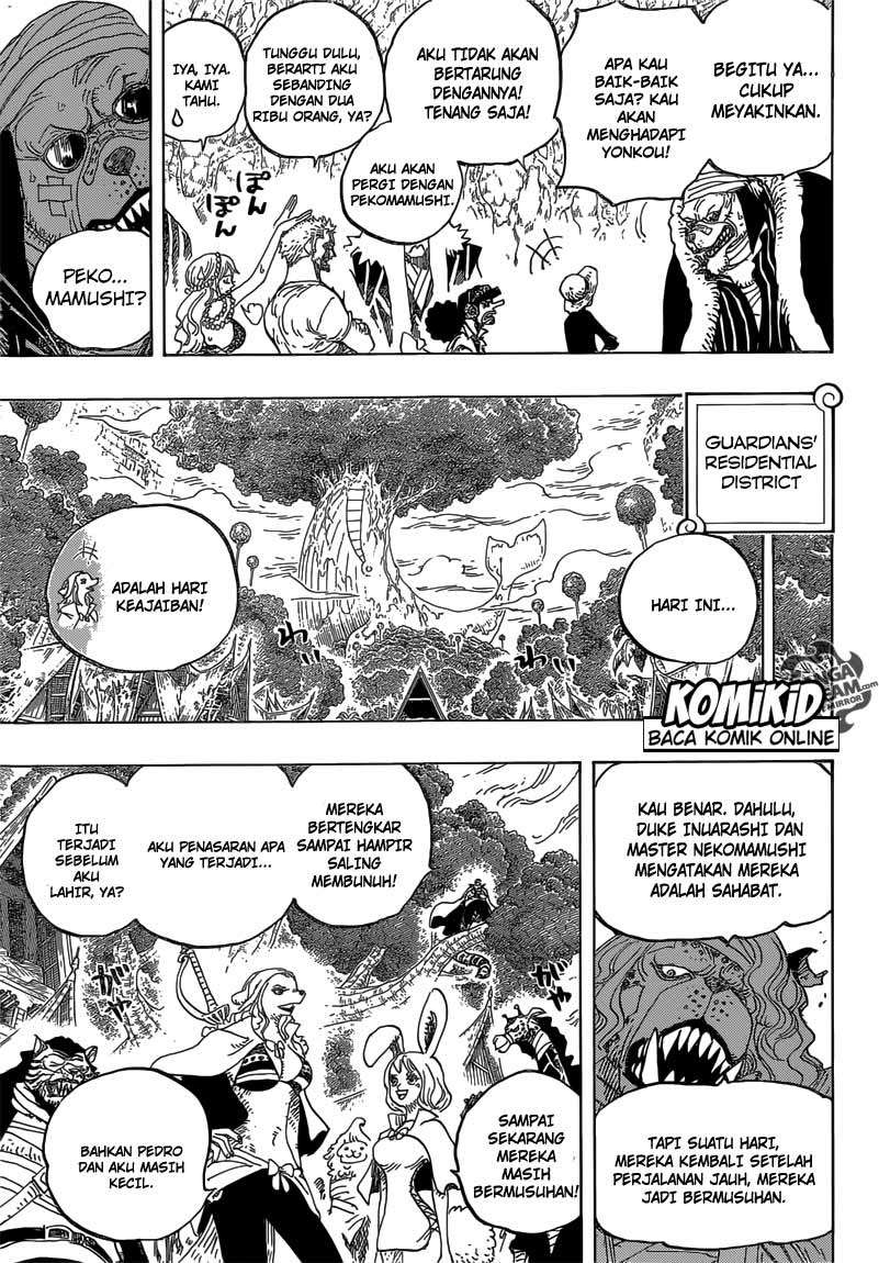 One Piece Chapter 819 Gambar 19