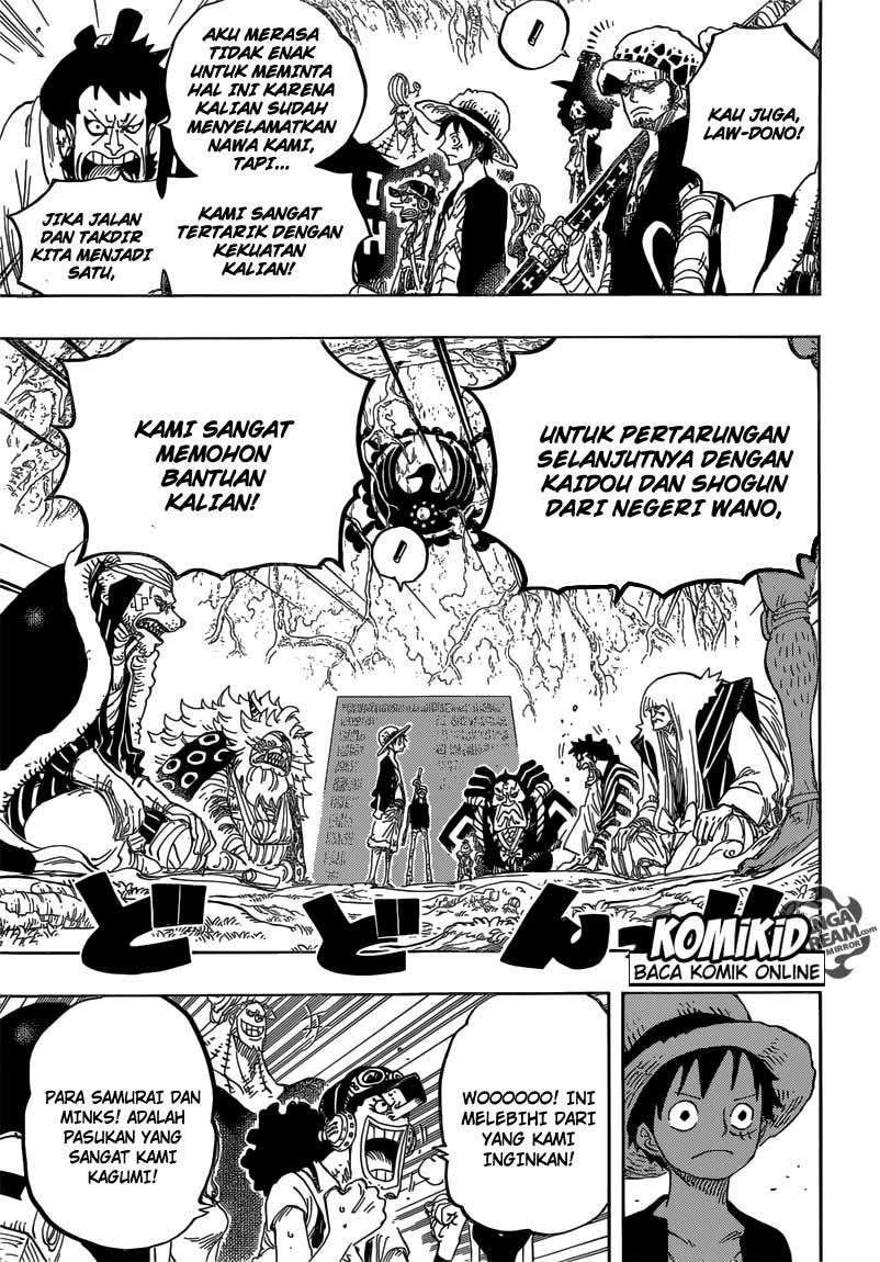 One Piece Chapter 819 Gambar 11