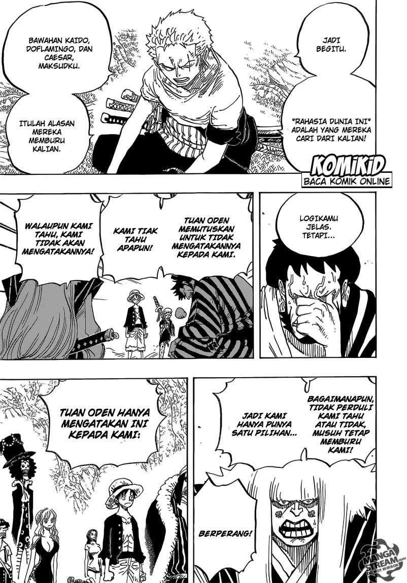 One Piece Chapter 819 Gambar 7