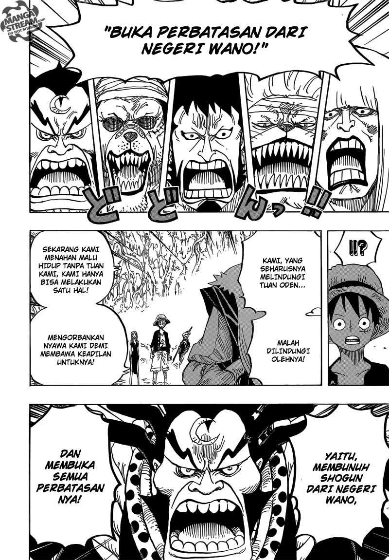 One Piece Chapter 819 Gambar 8