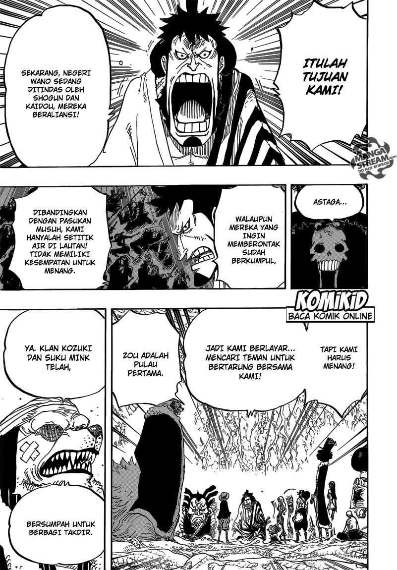 One Piece Chapter 819 Gambar 9