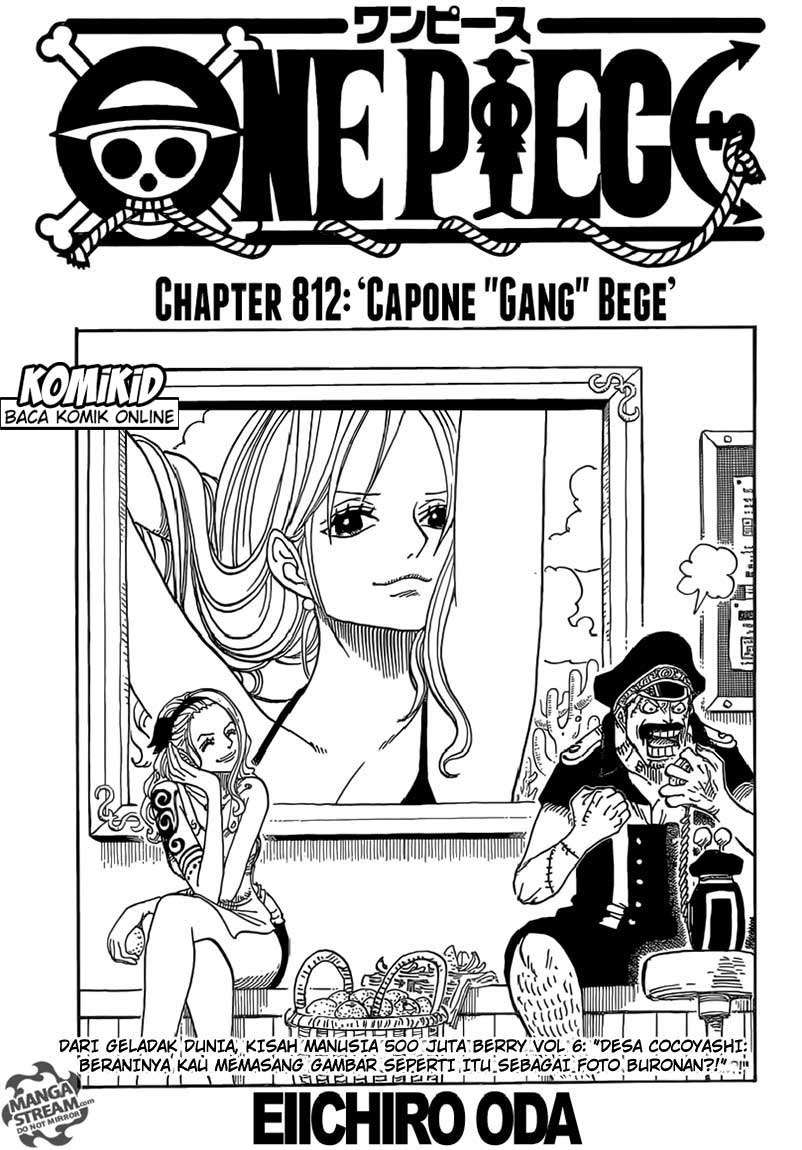 Manga One Piece Chapter 812 gambar nomor 2