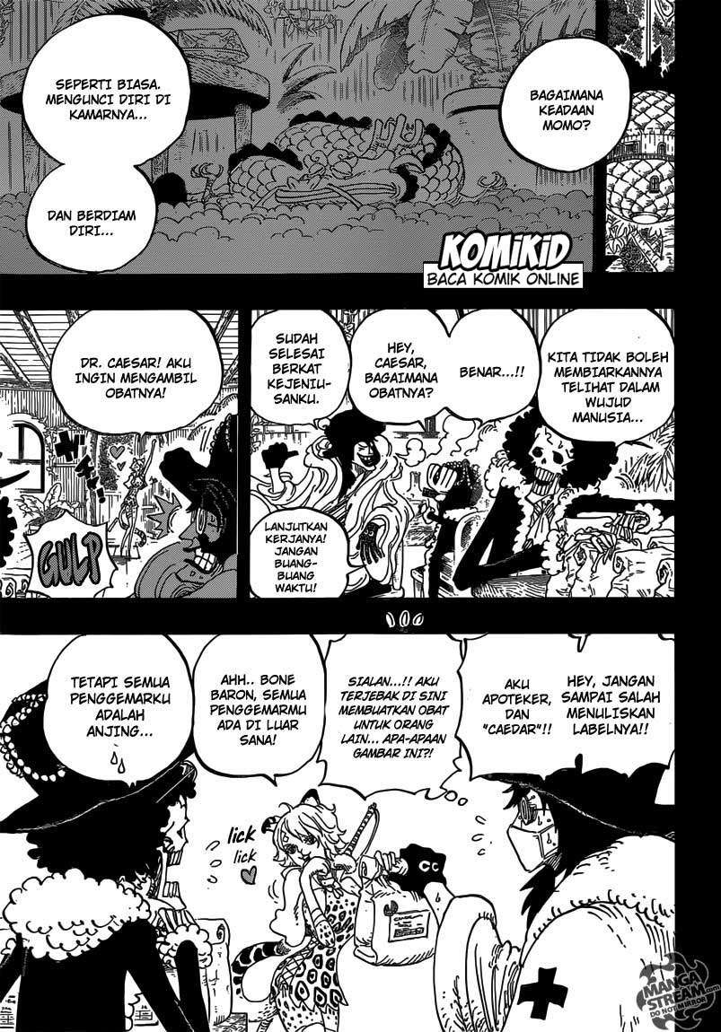 One Piece Chapter 812 Gambar 6