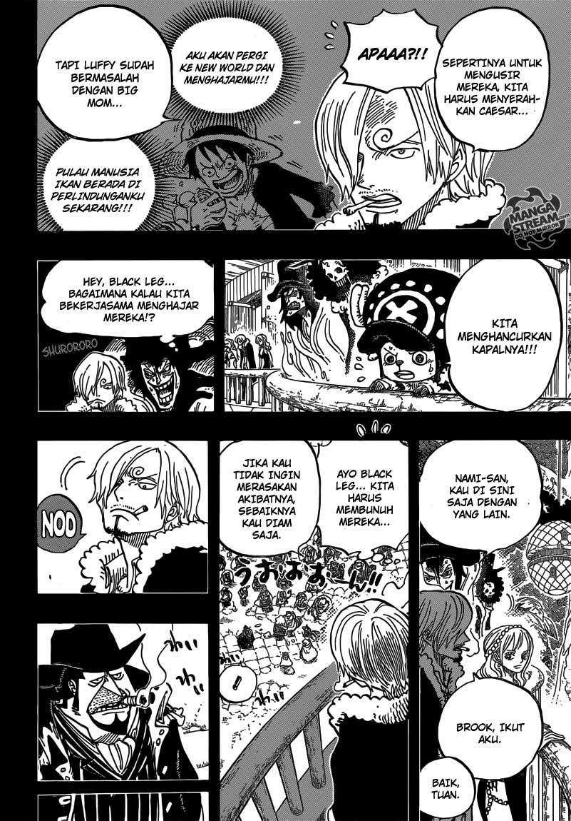One Piece Chapter 812 Gambar 9