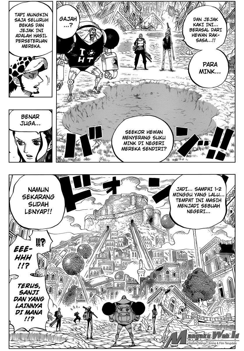 One Piece Chapter 805 Gambar 16