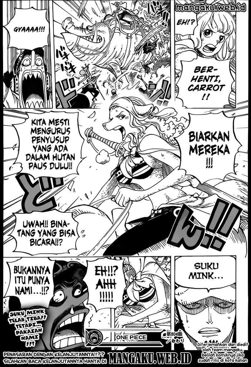 One Piece Chapter 804 Gambar 17
