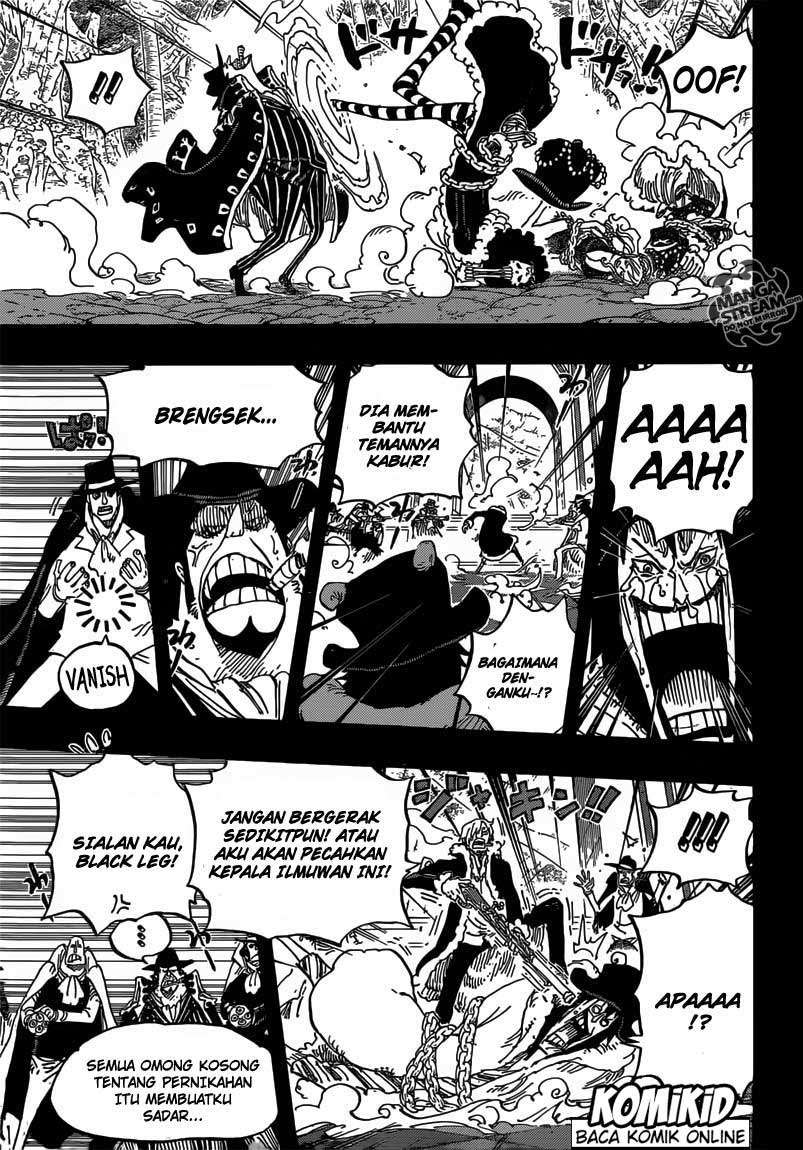 One Piece Chapter 813 Gambar 14
