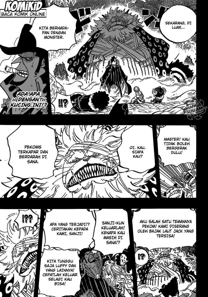 One Piece Chapter 813 Gambar 16