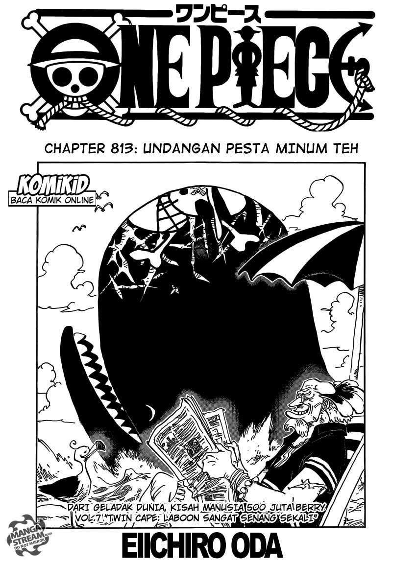 Manga One Piece Chapter 813 gambar nomor 2