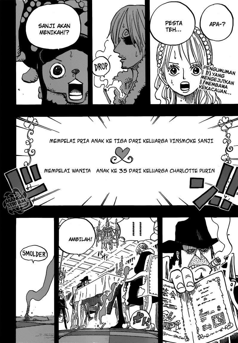 One Piece Chapter 813 Gambar 3