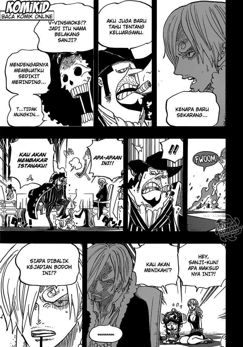 One Piece Chapter 813 Gambar 4