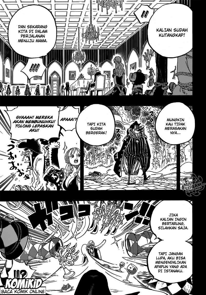 One Piece Chapter 813 Gambar 8