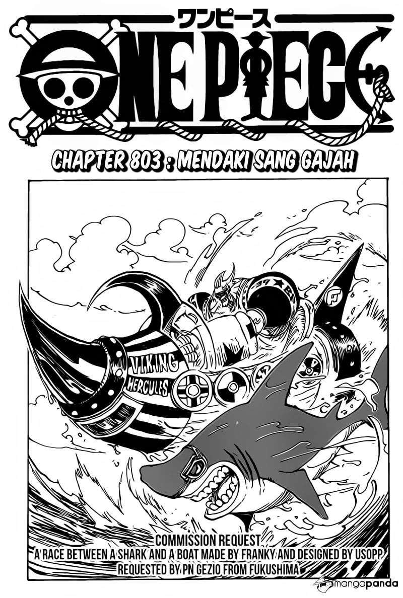 Manga One Piece Chapter 803 gambar nomor 2