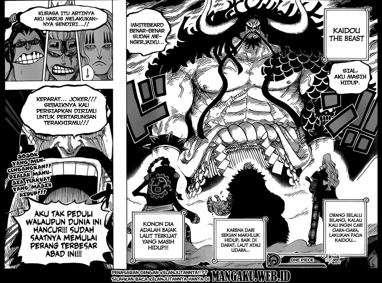 One Piece Chapter 795 Gambar 17