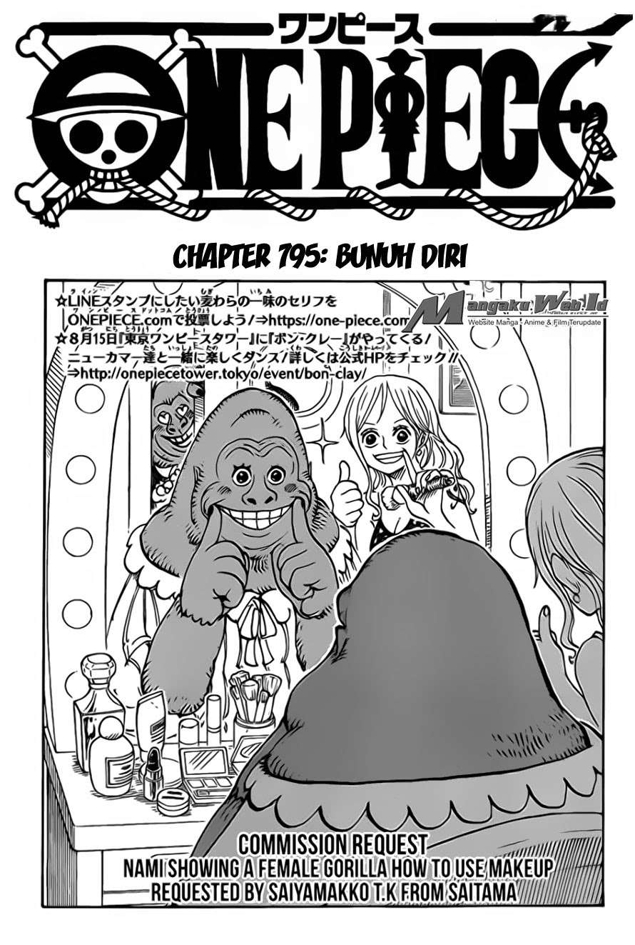 Manga One Piece Chapter 795 gambar nomor 2
