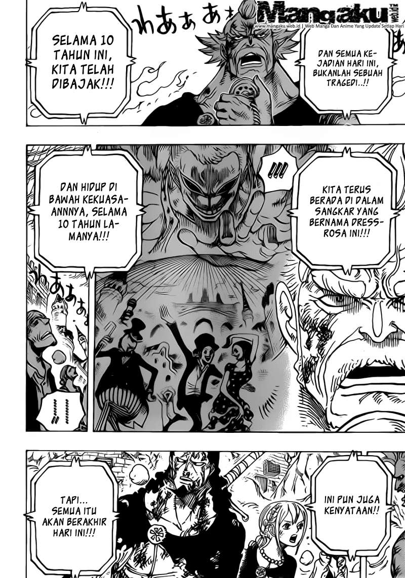 One Piece Chapter 785 Gambar 13