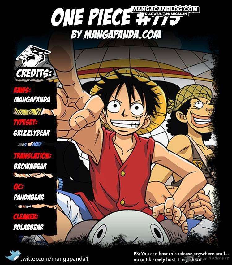 Komik One Piece Chapter 775 gambar nomor 1