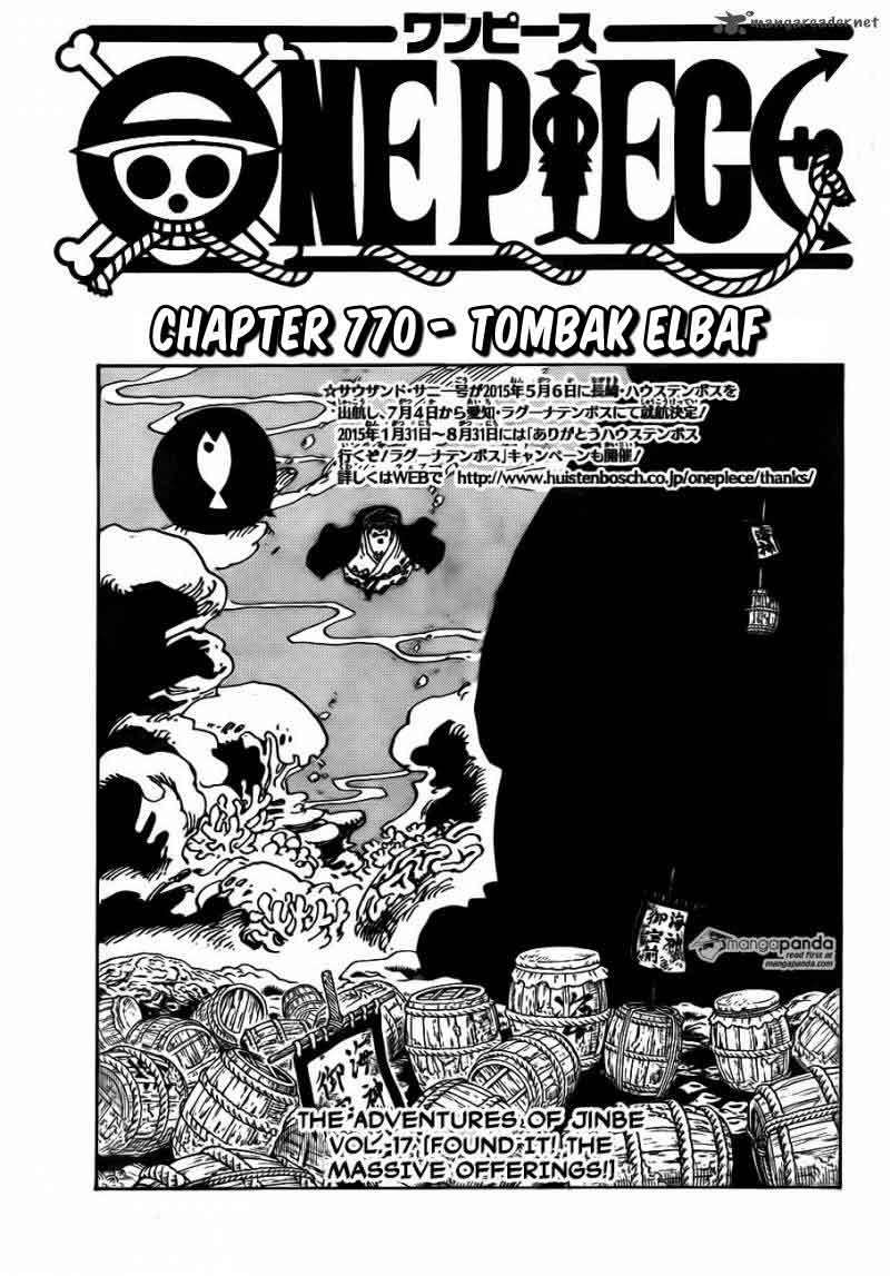 Manga One Piece Chapter 770 gambar nomor 2