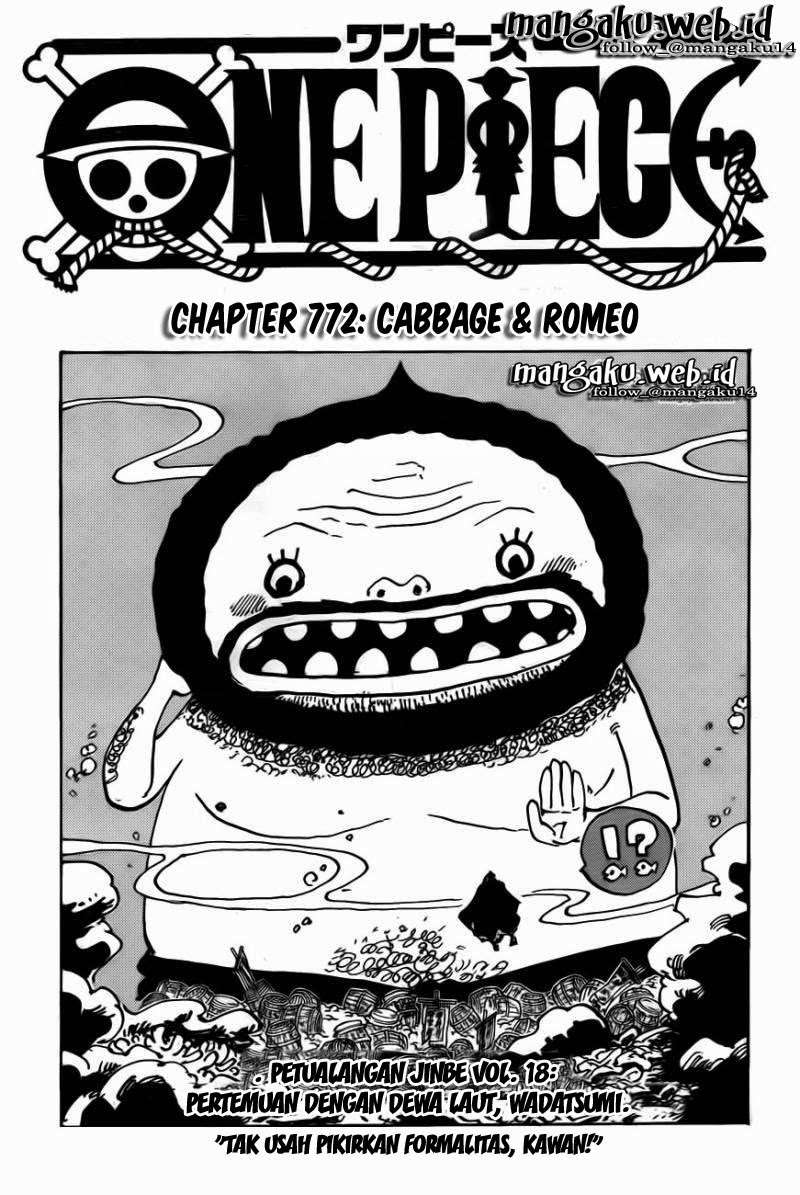 Manga One Piece Chapter 772 gambar nomor 2