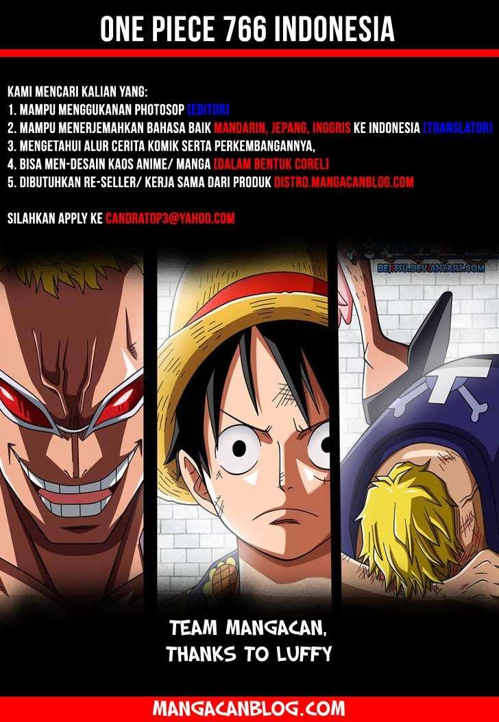 Komik One Piece Chapter 766 gambar nomor 1