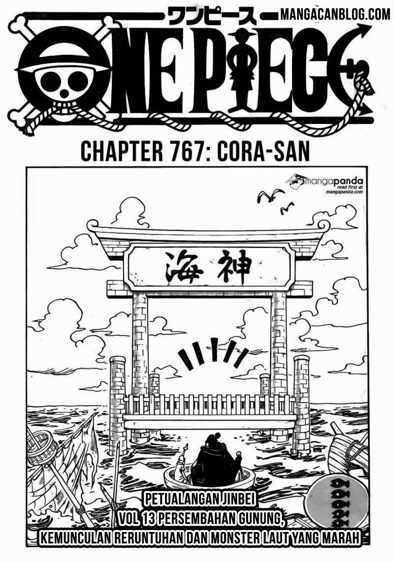 Komik One Piece Chapter 767 gambar nomor 1