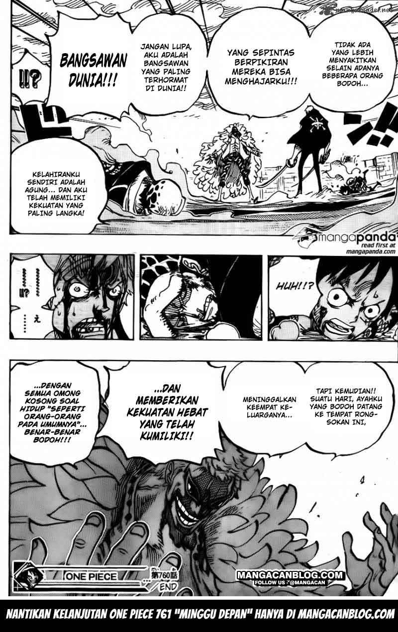One Piece Chapter 760 Gambar 13