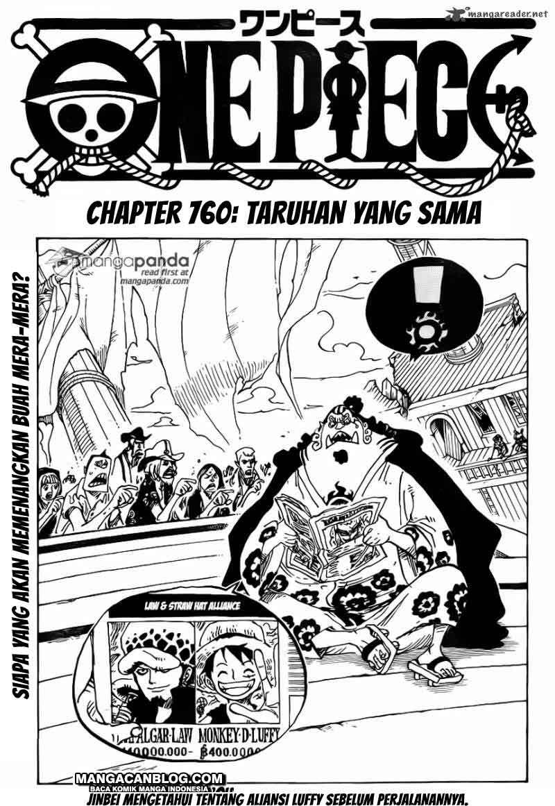 Manga One Piece Chapter 760 gambar nomor 2