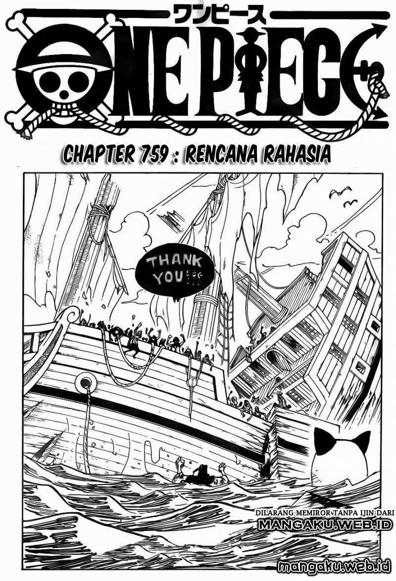 Manga One Piece Chapter 759 gambar nomor 2