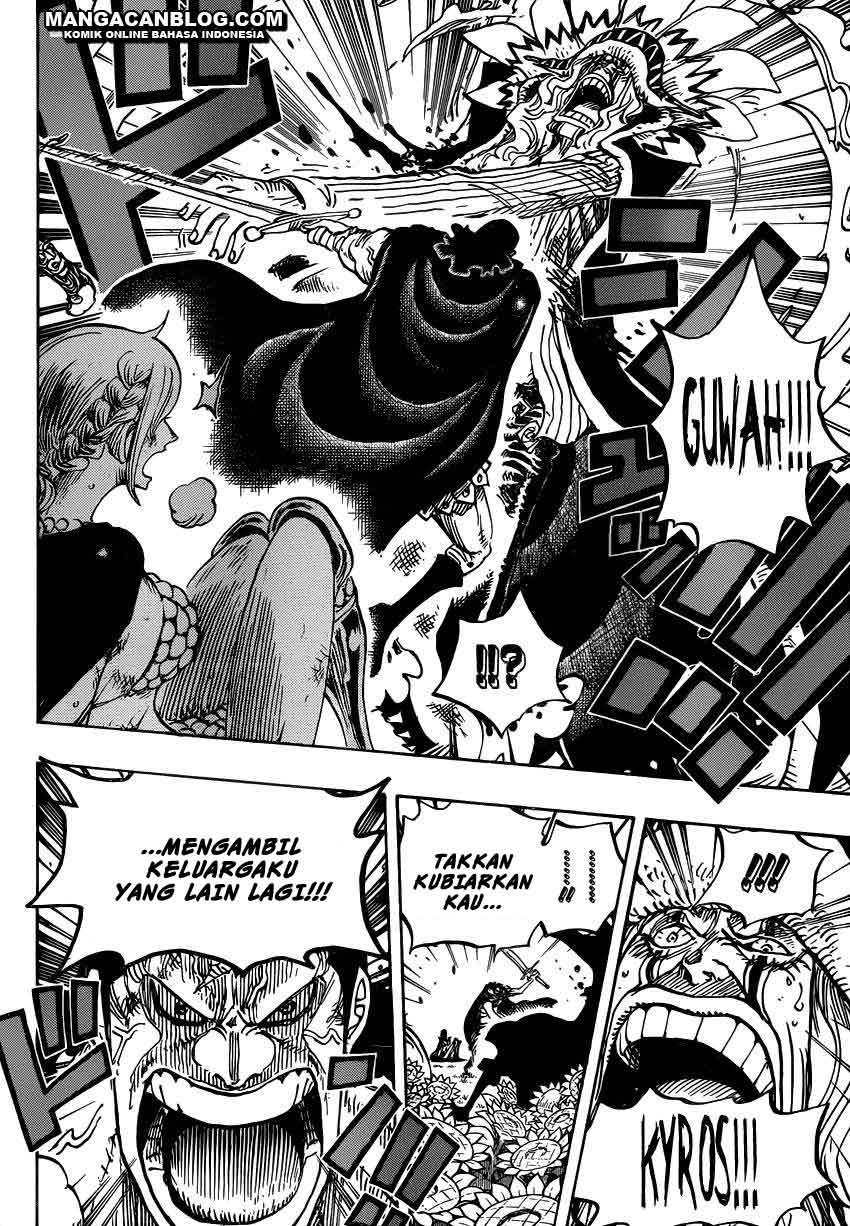 One Piece Chapter 757 Gambar 13