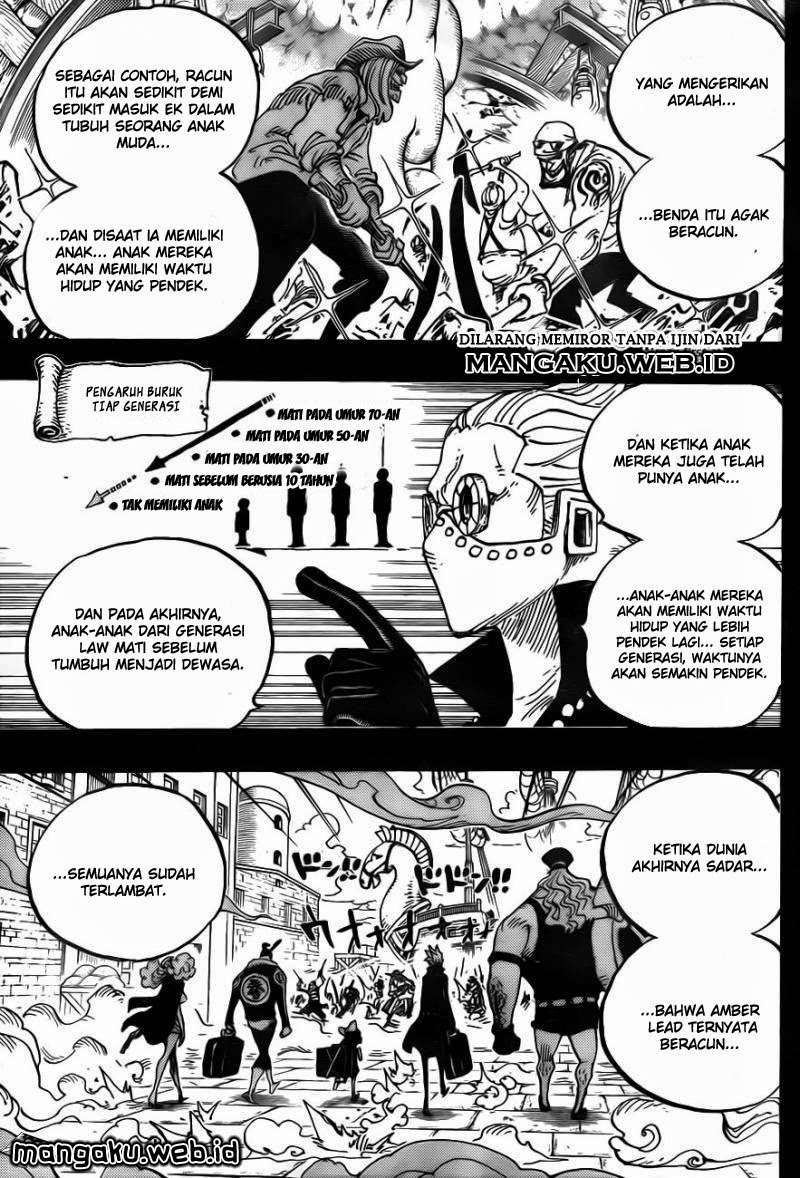 One Piece Chapter 762 Gambar 9