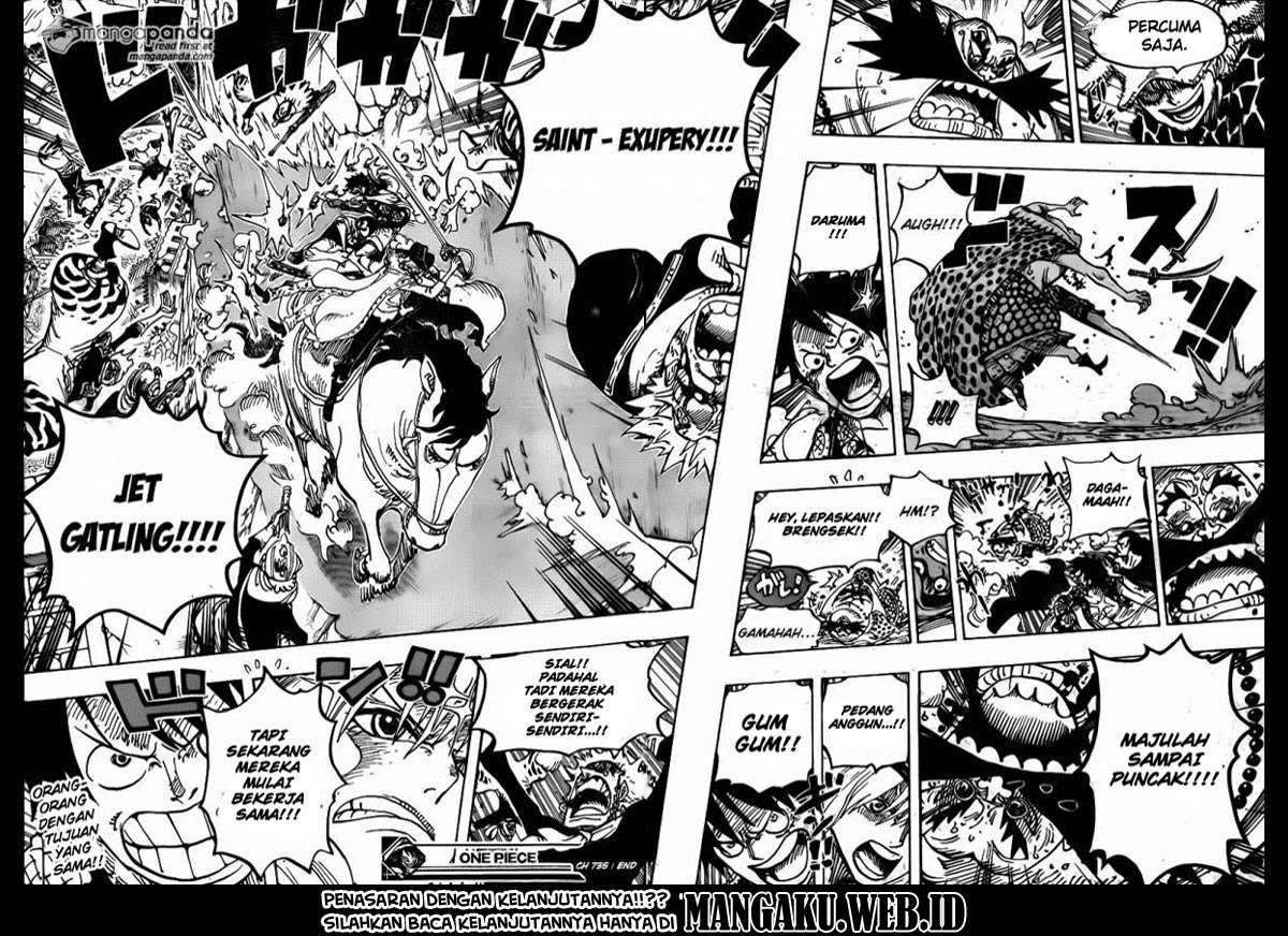 One Piece Chapter 753 Gambar 16