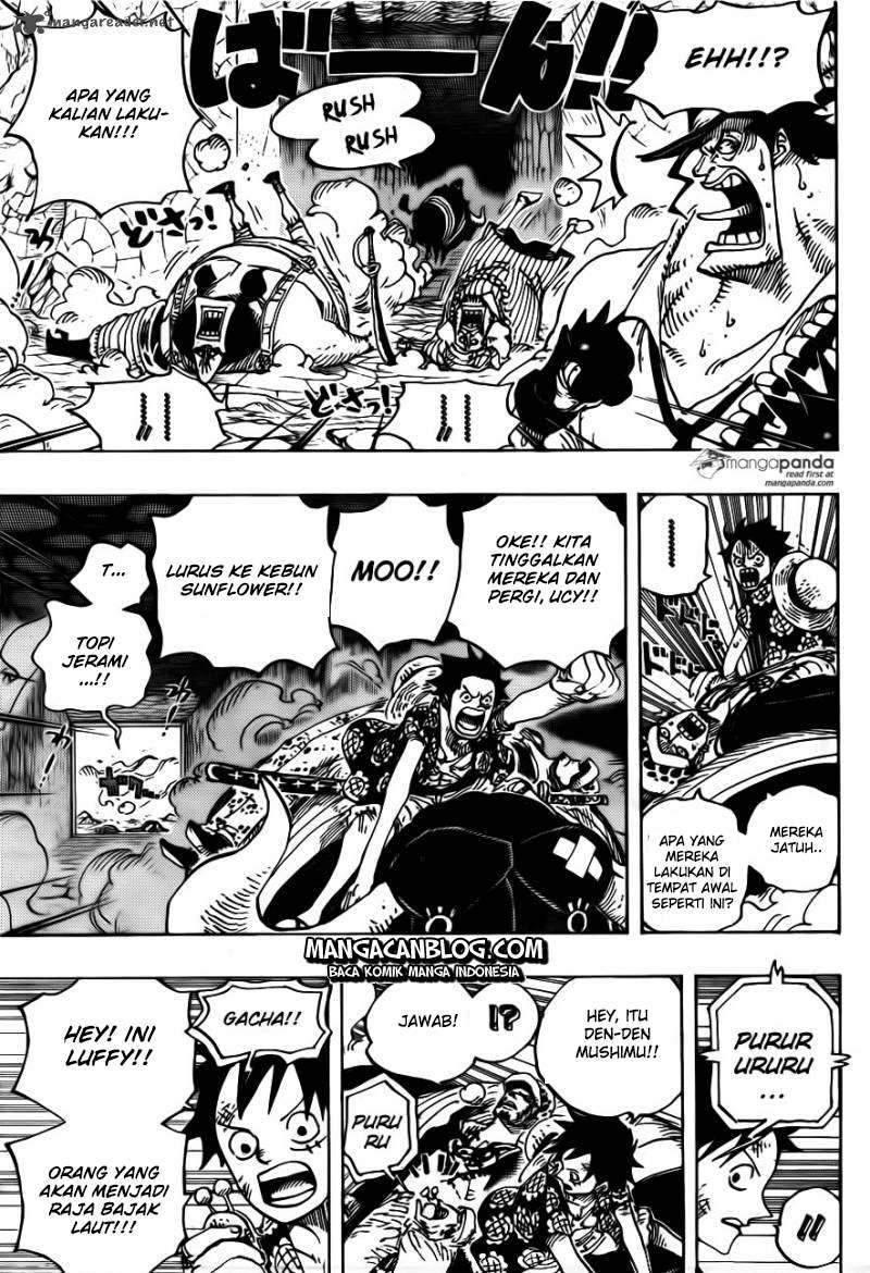 One Piece Chapter 751 Gambar 15