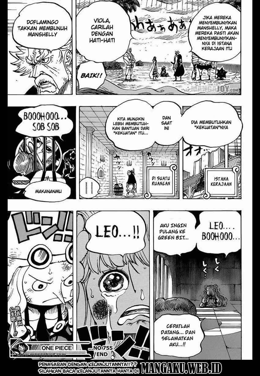 One Piece Chapter 755 Gambar 17