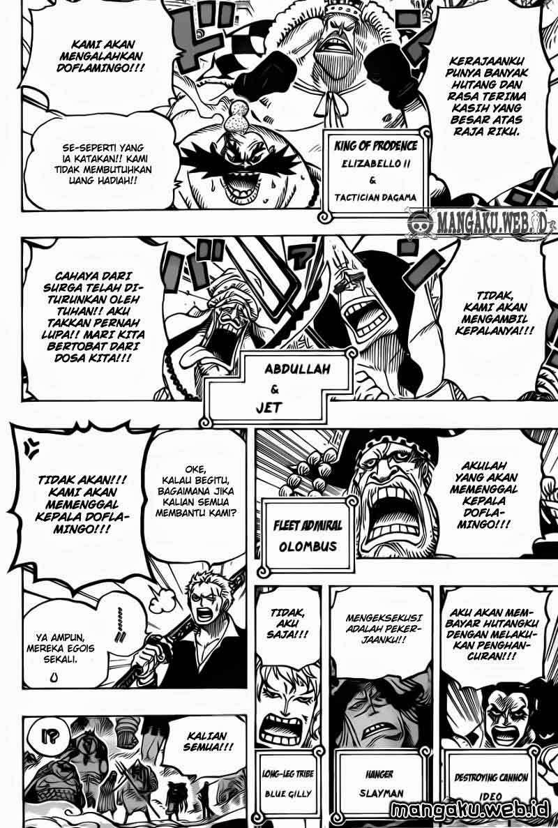 One Piece Chapter 748 Gambar 11
