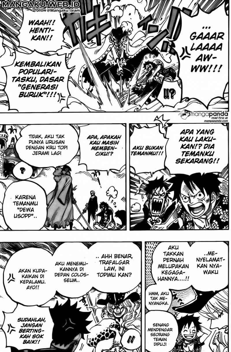 One Piece Chapter 748 Gambar 8