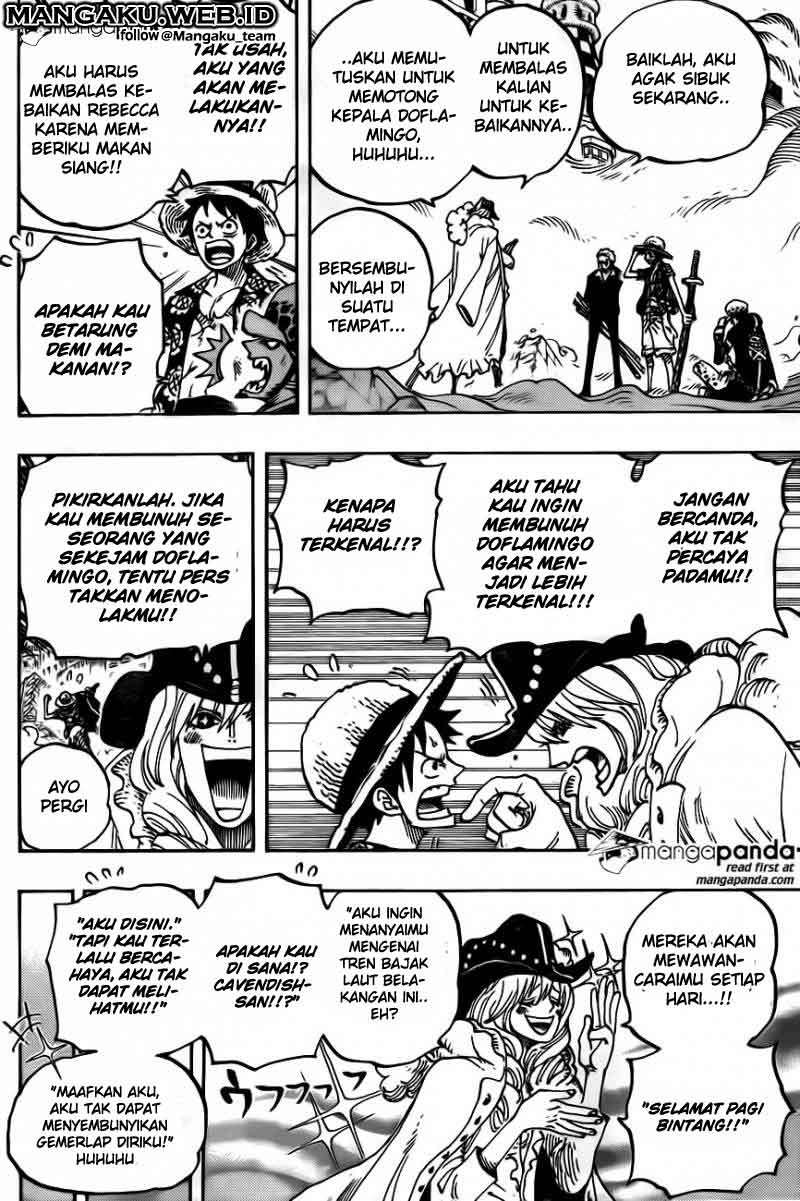 One Piece Chapter 748 Gambar 9