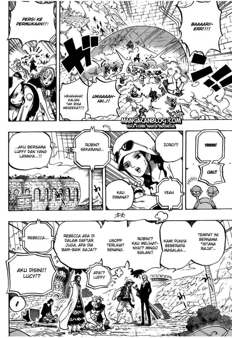 One Piece Chapter 746 Gambar 16