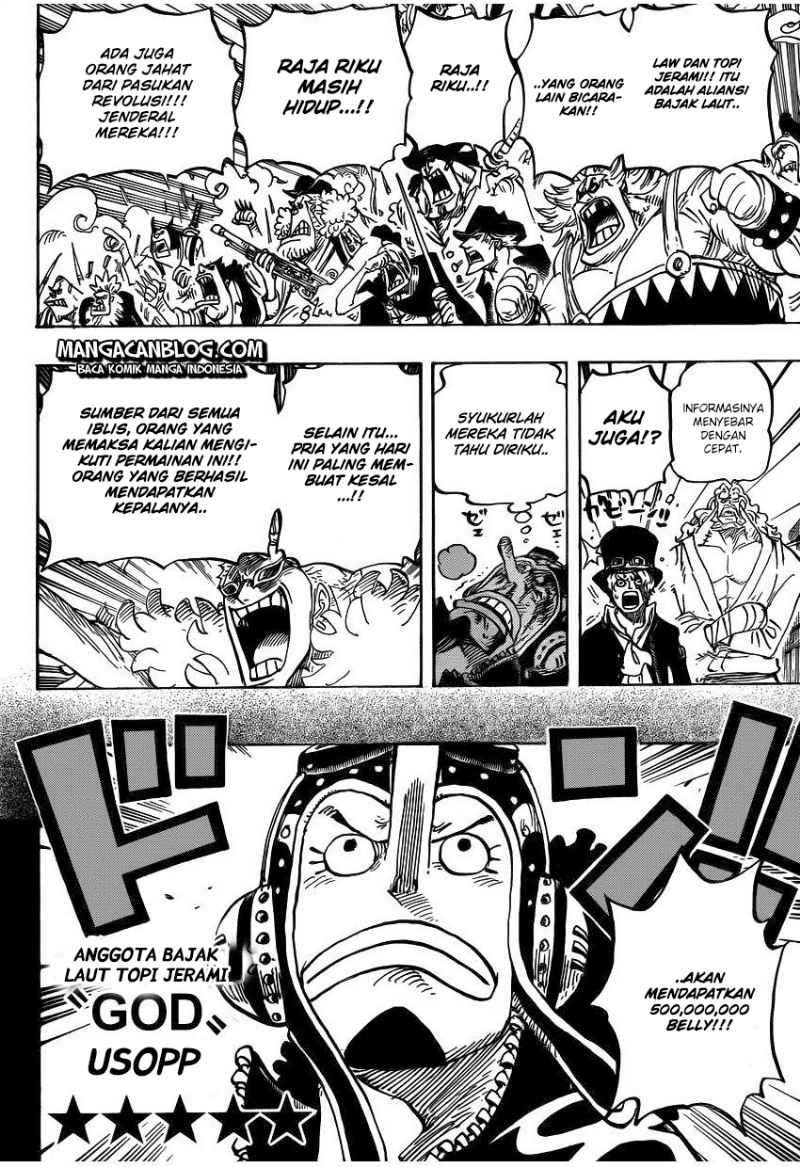 One Piece Chapter 746 Gambar 12